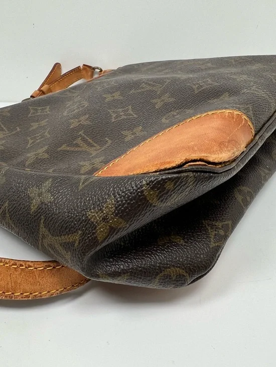 Louis Vuitton LV Shoulder Bag Boulogne 30 Brown Monogram - Picture 2 of 16